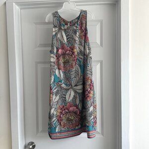 Trina Turk Sleeveless floral dress size 12